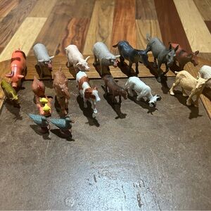Farm Animal Figurine toys at least 50